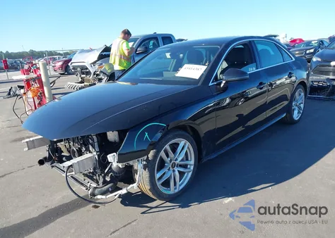 2022 Audi A4 Premium Plus 45 Tfsi S Line Quattro S Tronic из США, поврежденный, VIN WAUEAAF47NN008218